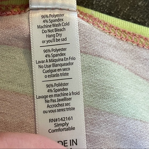 NWT LuLaRoe Classic Tee Extra Small - Picture 5 of 6